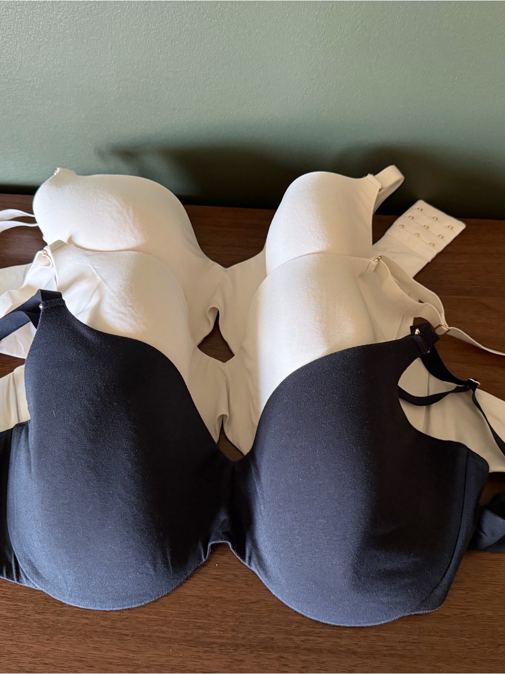 ThirdLove Smooth T-Shirt Bras - Black & White